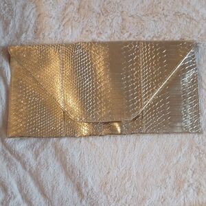 Elegant Gold Clutch Bag